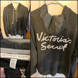 Victoria’s Secret sequin back hoodie